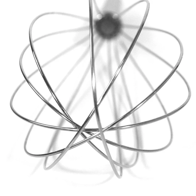 الفولاذ المقاوم للصدأ خفقت صغير المطبخ المطبخ دليل خافق البيض المطبخ المطبخ السياط و خلاط 6 سلك دليل Frother سوط صغير #6