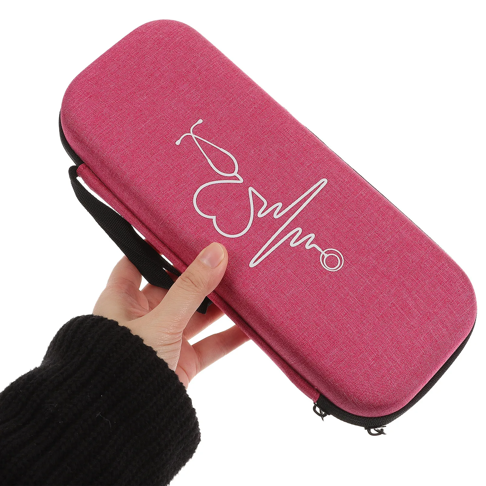 

1Pcs Stethoscope Case for Sky-Blue Rugged Eva Build with Built-in Portable Storage Solution for Medical