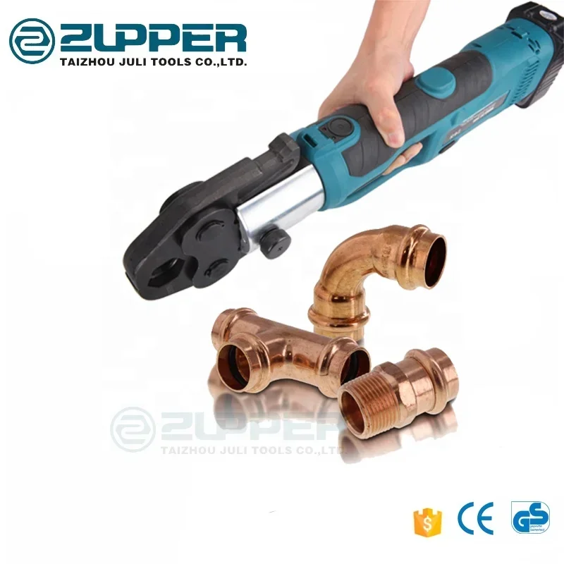 Zupper PZ-1550 Pressatrici Per Tubi Multistrato Battery Crimping Tool Professional Compression Pressing Tool Pipe Press