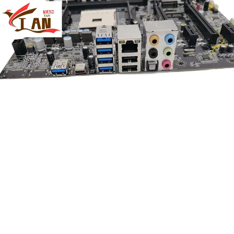 For P2A4-EM V0.3 Motherboard 15-KX1- 010030   DDR4 Mainboard 100% Tested Fully Work Tan