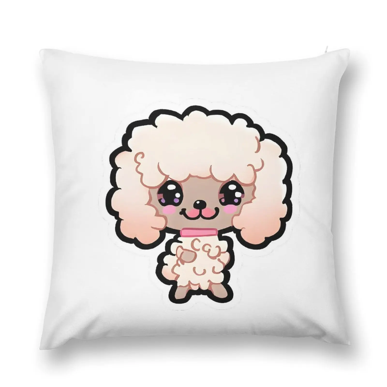 

Chibi Poodle sticker Throw Pillow Decorative Cushions For Luxury Sofa Cushion Child pillow