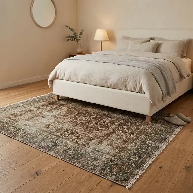 Intimate Household Use Great Easy to Transport and Install Machine Washable Design Stain Resistant Woven Rug