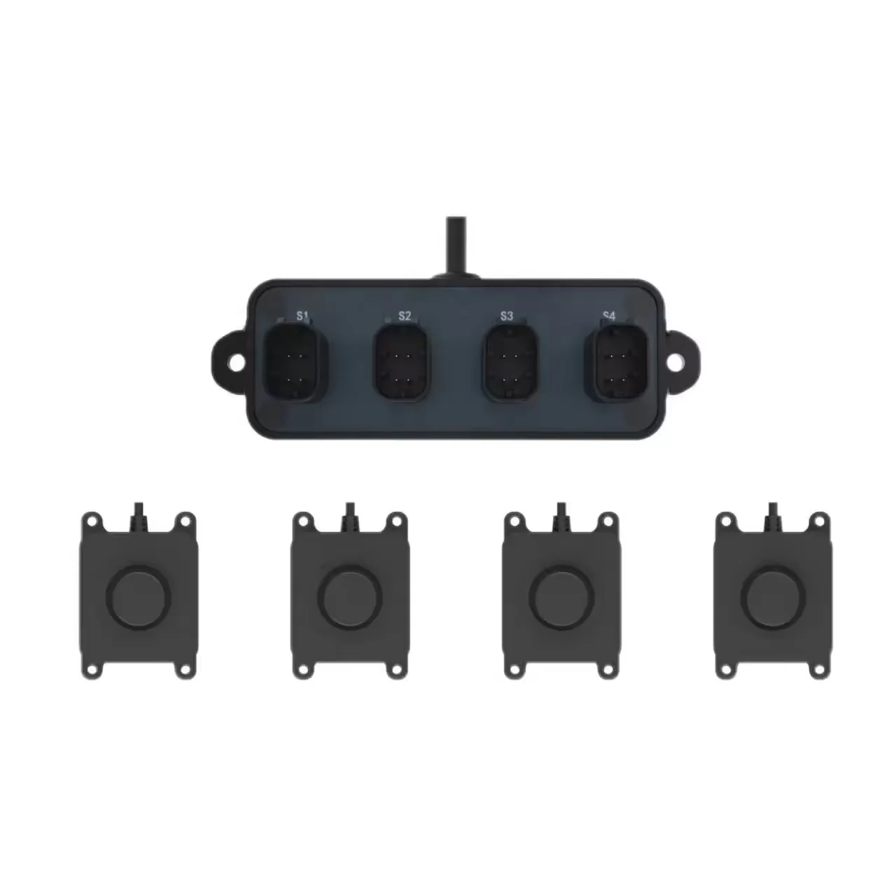 VK WG-3/WG-4 VES-1 نظام الوزن حماية النباتات الزراعية اللوجستية والنقل مقاوم للماء IP65 لطائرات بدون طيار FPV RC #4