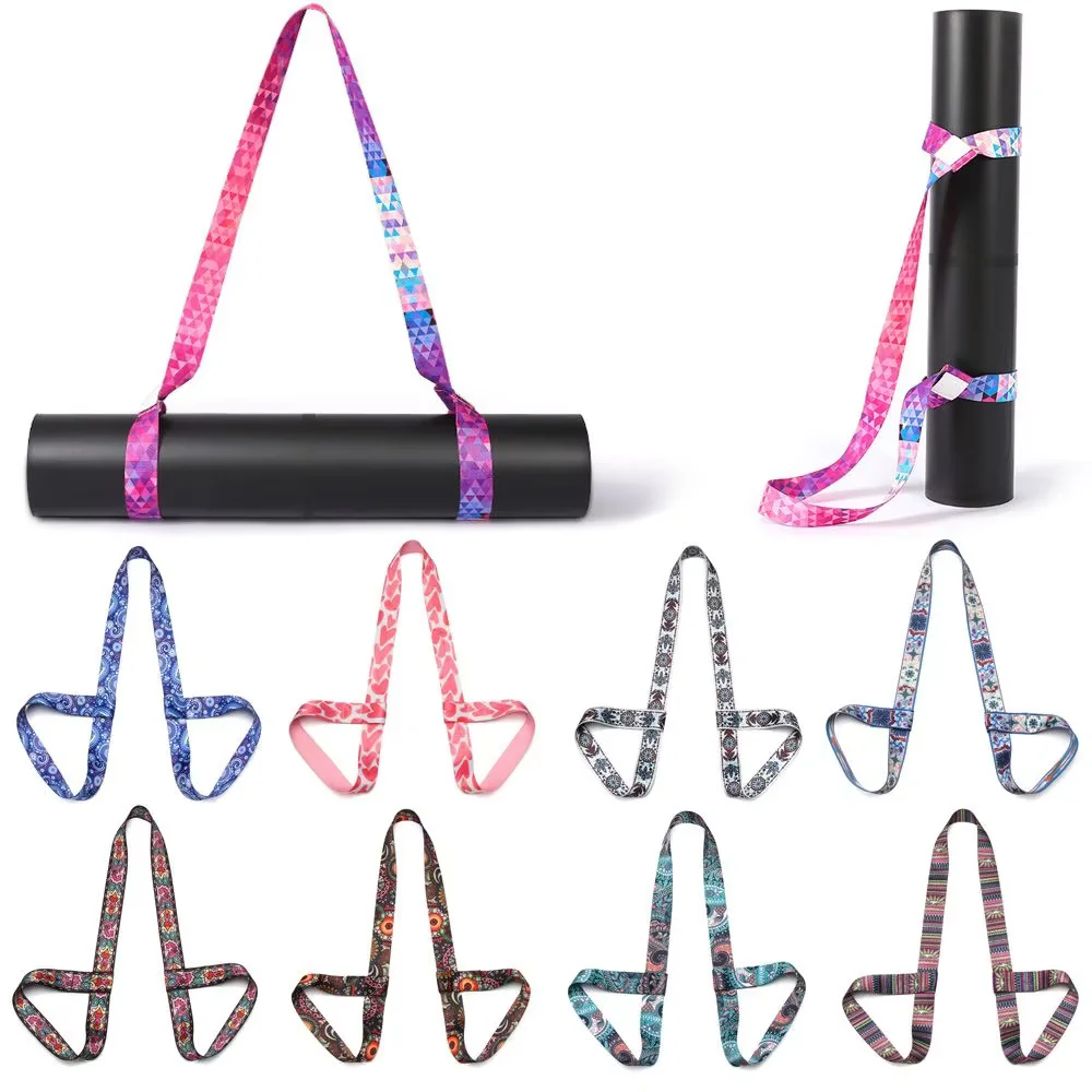 Pilates Yoga Mat - Tali Pembawa Matras Yoga, Tali Bahu