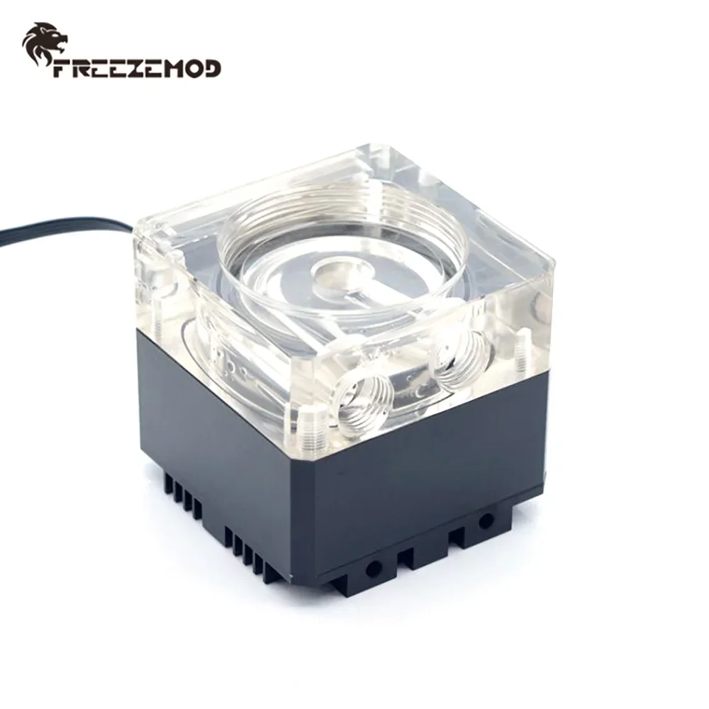 

FREEZEMOD DDC Water Pump magnetic suspension 960L/H Range 5-6M Speed 4000RPM For OD50MM Reservoir Build water cooling system