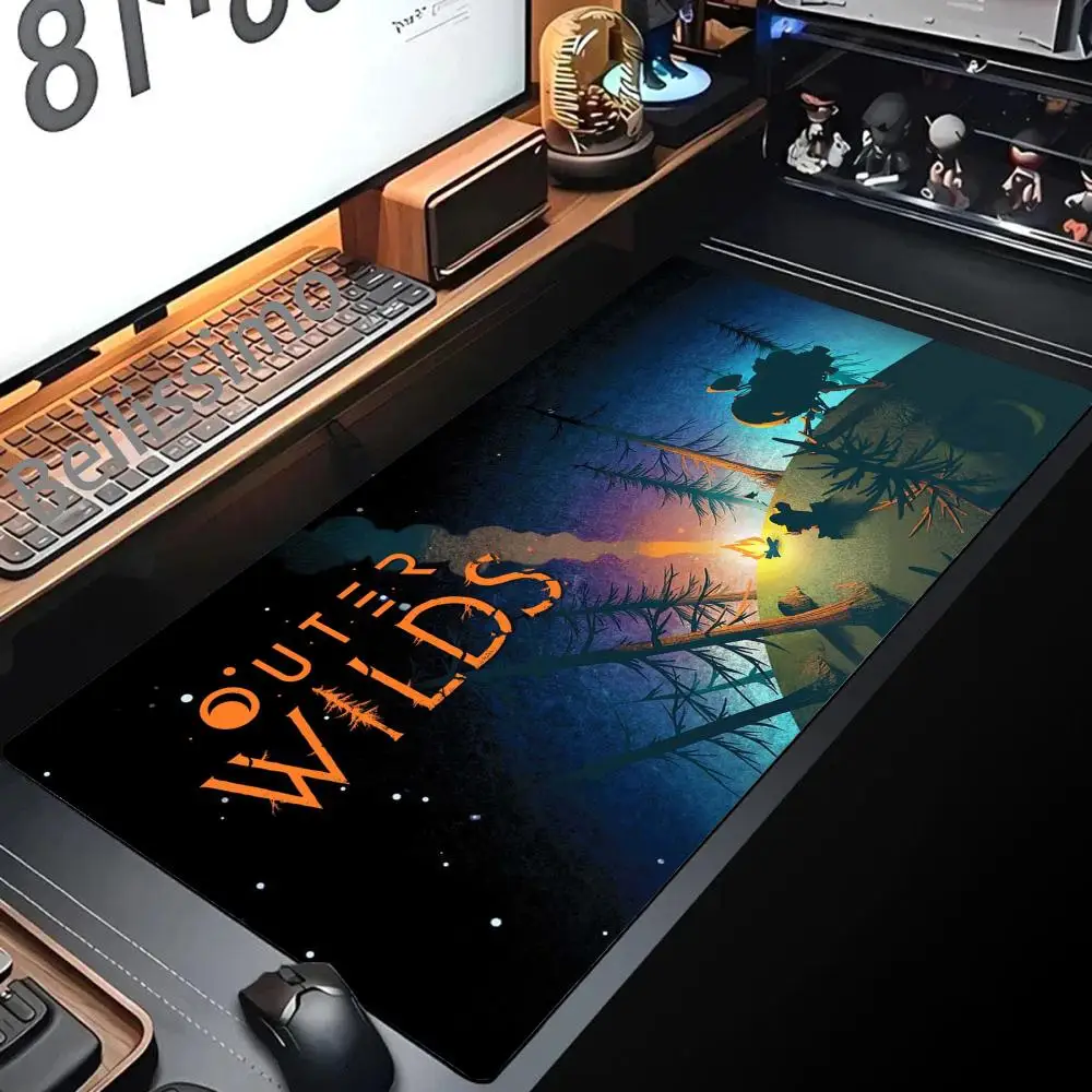 

Pc Gaming Mouse Pad Gamer Outer Wilds Mausepad Non-slip Mat Deskmat Computer Tables Office Accessories Mousepad Keyboard Mats