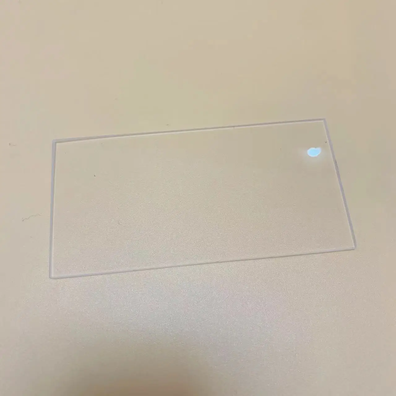 Size 120x60x2mm Clear Transparent Ultraviolet UV And Infrared Fused Quartz Plate Glass JGS2 For Led Lamp