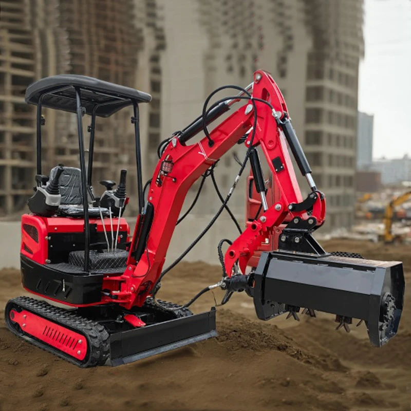 Cheap Backhoe Excavator Small Digger Micro Compact Mini Excavator 2 Ton Bagger Customization For Sale With Epa/Ce/Euro