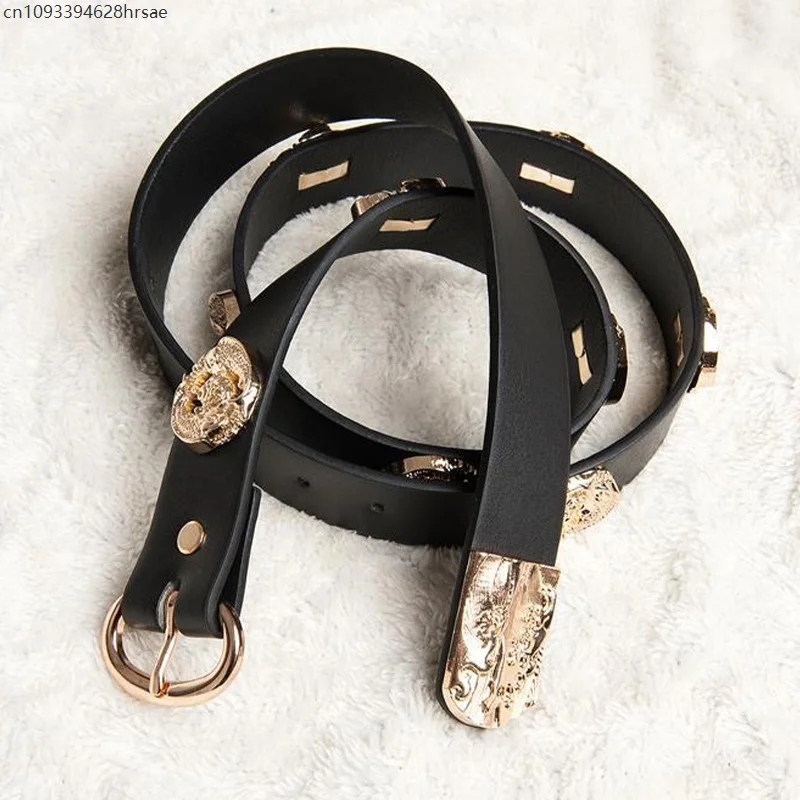 Uomo Donna Cintura tradizionale Hanfu Accessori per costumi antichi cinesi Cintura in pelle PU Dinastia Ming Jinyiwei Puntelli Cosplay