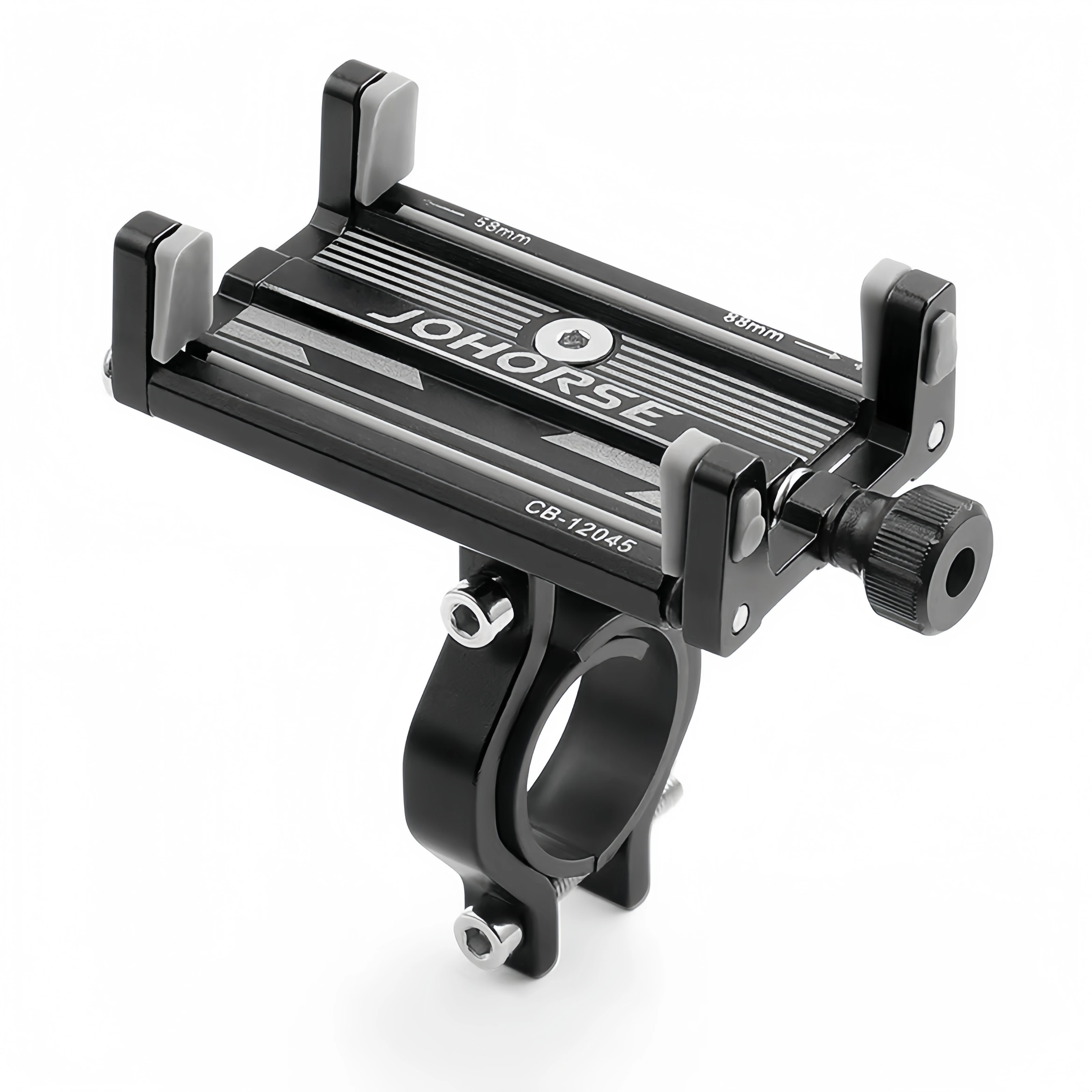 Aluminum Alloy Bicycle Phone Holder New Model Fixed Mount for Mountain and Road Cycling Mobile Phone Stand