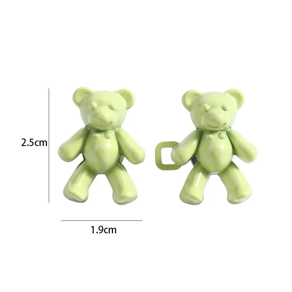 2Pcs Retract Waist Bear Skirt Pant Jeans Detachable Waist Tighten Clip Waist Button Waist Pin Buckle Clothing Accessories