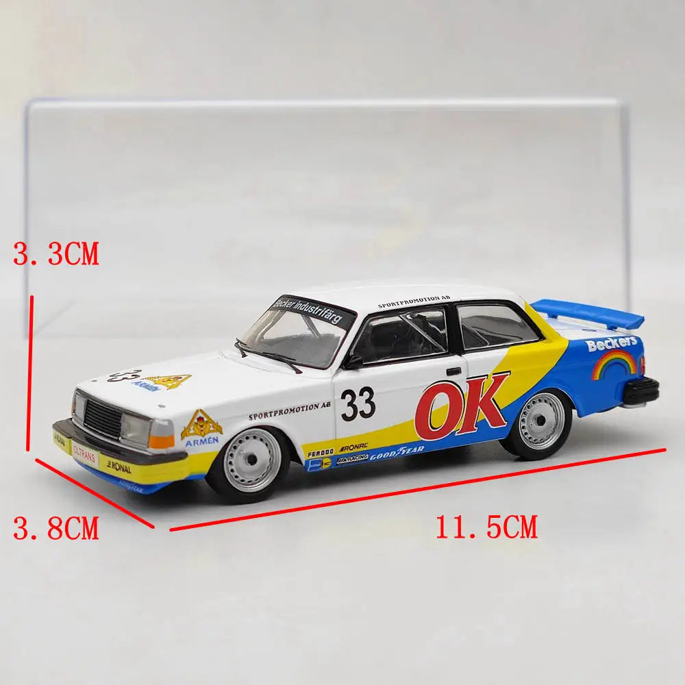 1:43 IXO 240 #33 ANDERSSON/PETERSSON/LINDEN ETCC ZOLDER 1985 muslimpressofuso giocattoli modelli di auto regali