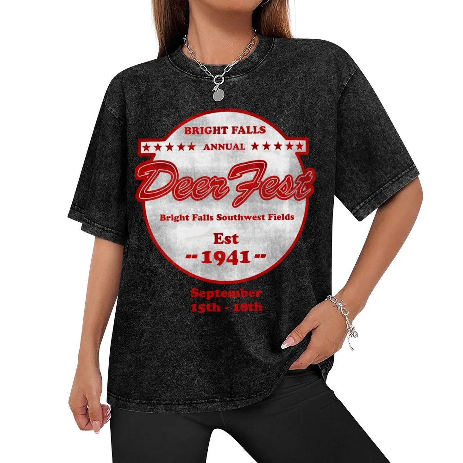 Deerfest T-Shirt plus size tops Clothing mens t shirt