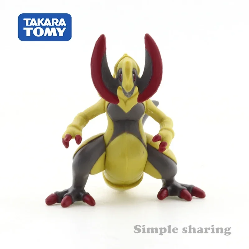 Takara Tomy Tomica Pokemon Pocket Monsters Moncolle Collection MS-60 Haxorus Character Toys For Children Collectibles