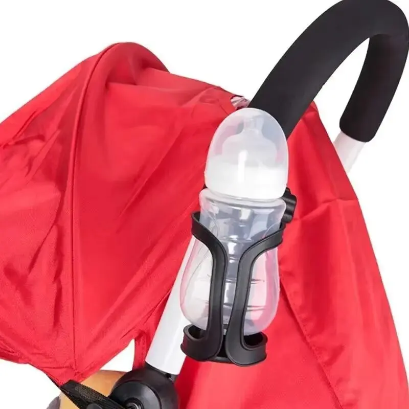 Baby Stroller Handlebar Drink Holder Bike Handlebar Bottle Rack Stable Cup Holder Support Kids Stroller Outdoor Bottle Support