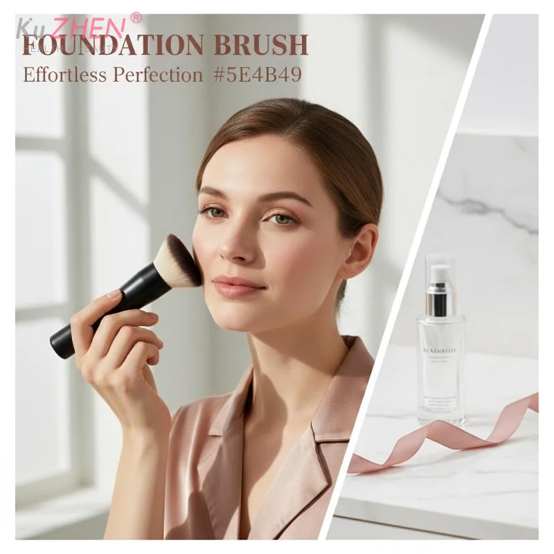 Women Soft Dense Bristle Face Makeup Brush For Foundation Concealer Powder Contour Dense Bristles Perfect  Daily Beauty Routine