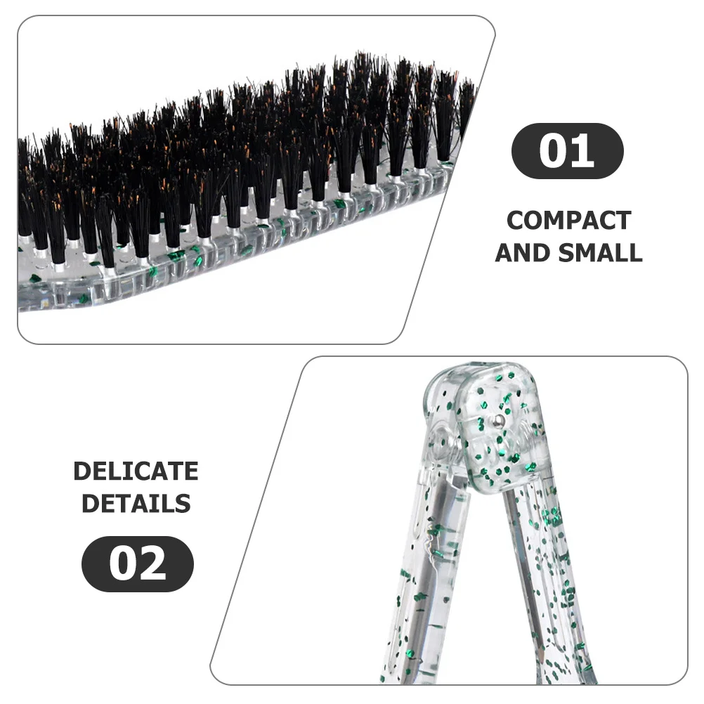 

Double Sided Hair Straightener Brush Clamp Design for Salon Home Use Smooth Finish Styling Tool Women's Hair Care