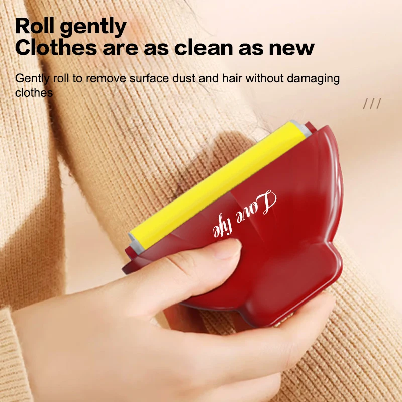 Washable Clothes Hair Sticky Roller Reusable Portable Home Clean Pet Hair Remover Gluer Roller Carpet Bed Sofa Dust Collector