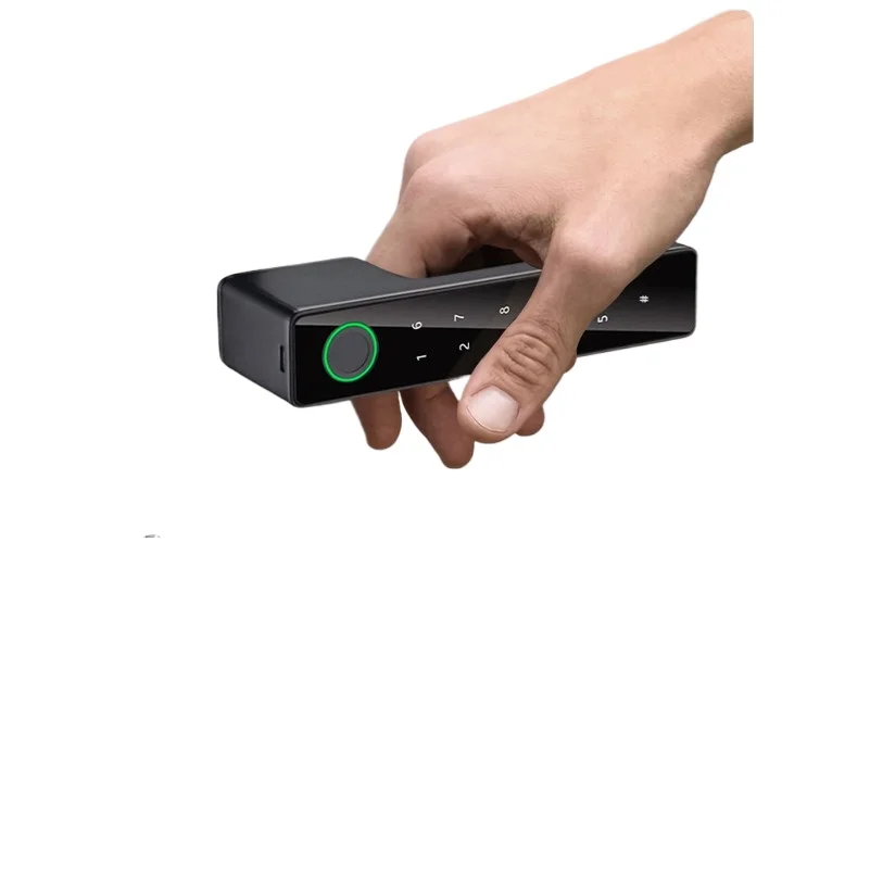 

Minimalist door lock Fingerprint password lock Indoor wooden door Modern simple ecological door Magnetic suction mute