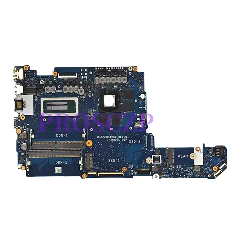 DAG3PMB18B0 ل HP 15-FA 15T-FA اللوحة الأم للكمبيوتر المحمول i7-12650H i5-12450H RTX 3050Ti GTX1650 4GB GTX1650 4GB اللوحة الرئيسية اختبارها #2