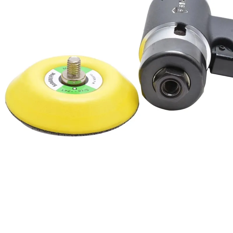 Wave Shield Pneumatic Sandpaper Machine 2 3inch Pneumatic Grinder Concentric/Mentric Pneumatic Polishing Machine Sticky Disc