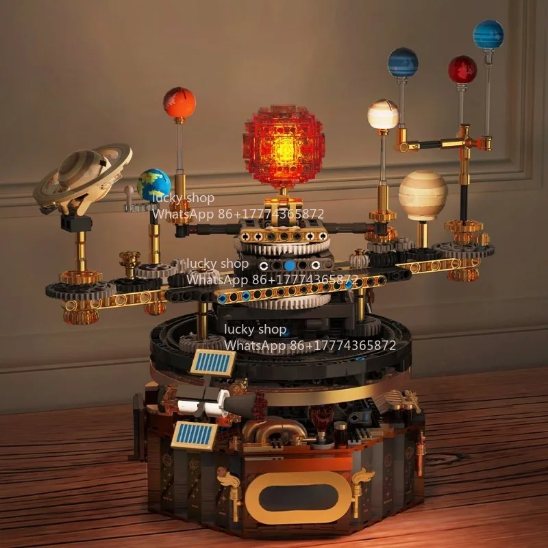 

Новая модель солнечной системы с восемью планетами, глобус-телескоп, подарок на день рождения для мальчика, для изучения науки и образования