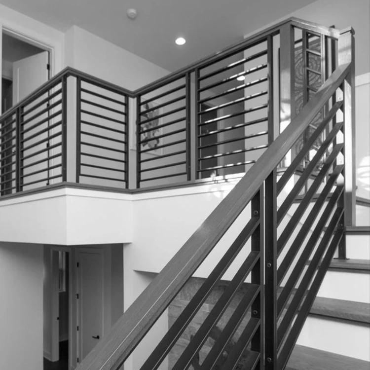Customization Modern Design Balcony Decorative Stairs Handrail Aluminum Balustrades Handrails