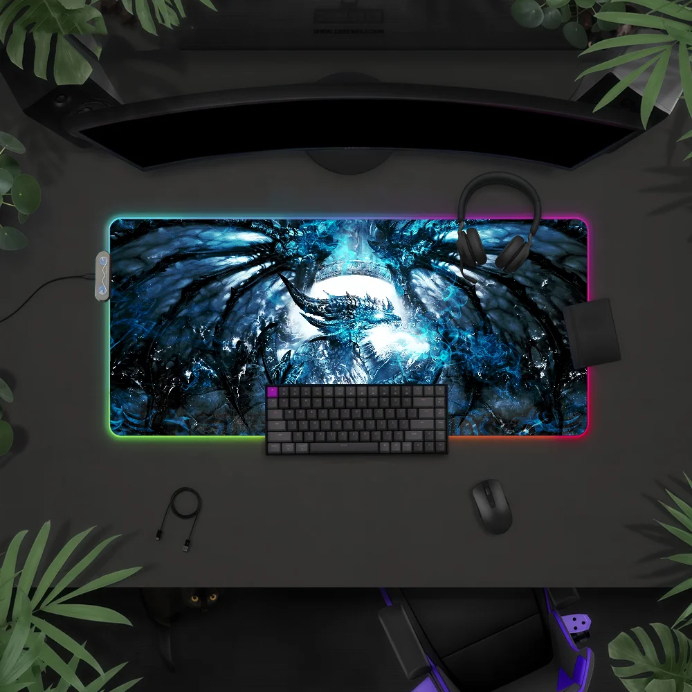 Коврик для мыши W-WarcraftES O – обзор и цена Rgb Mousepad
