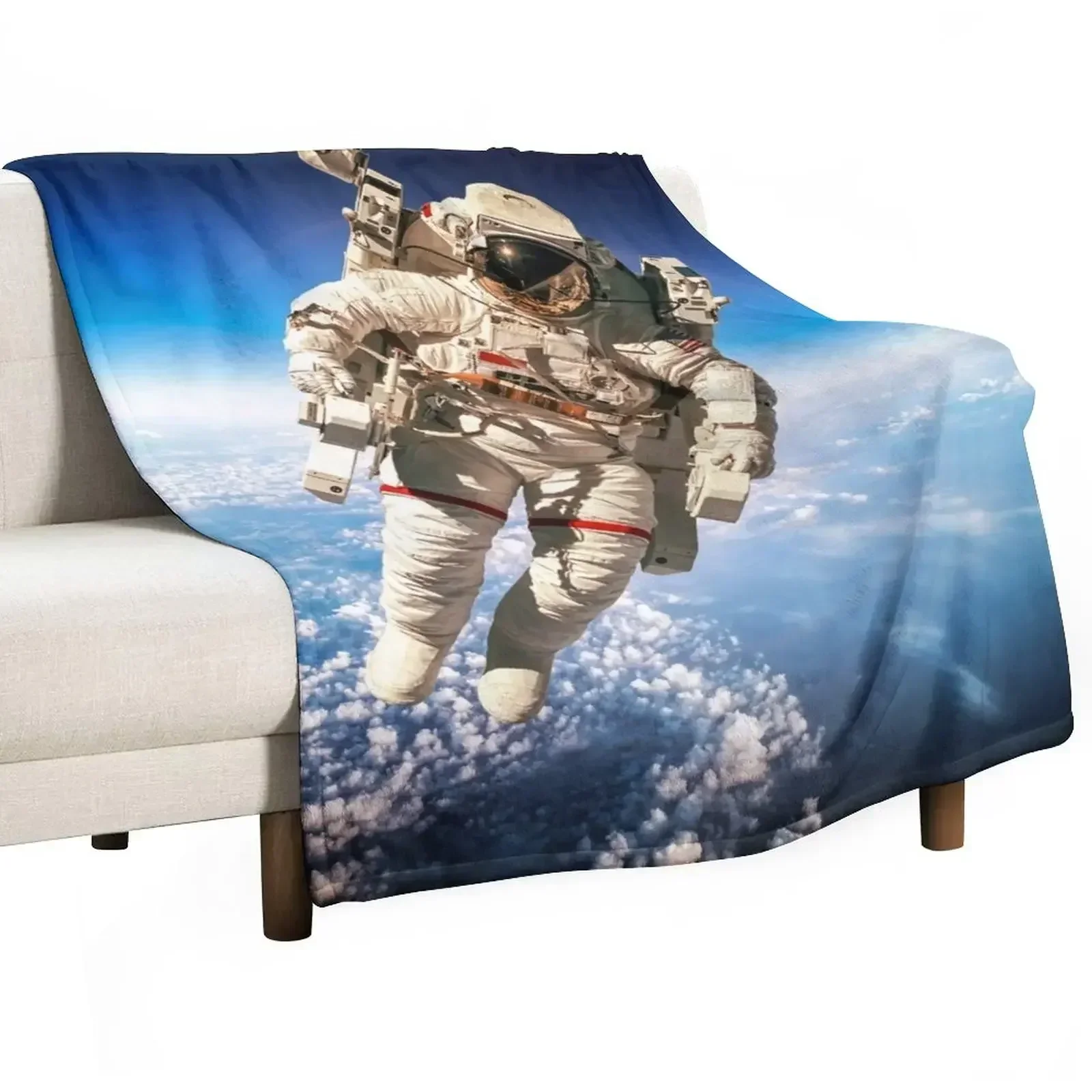 Astronaut in orbit Throw Blanket Luxury St for sofa Decorative Sofa Blankets