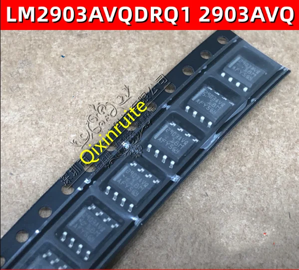 Qixinruite  Lm2903avqdrq1 2903vq sop8 chip de comparación diferencial de doble circuito de alta tensión para automóviles