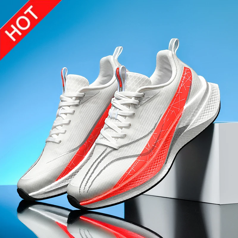

Men's Sports Shoes*Sneakers Gym Student Running Shoes Male Marathon Racing Shock-absorbing Athletics Training Shoes for Women