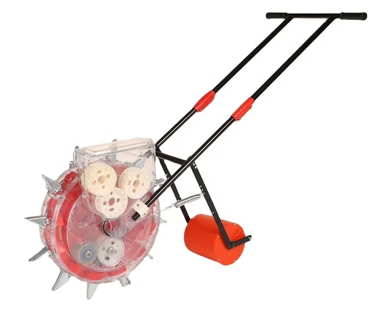 AM-001A manual Hand push seeding machine Man-powered Seeder