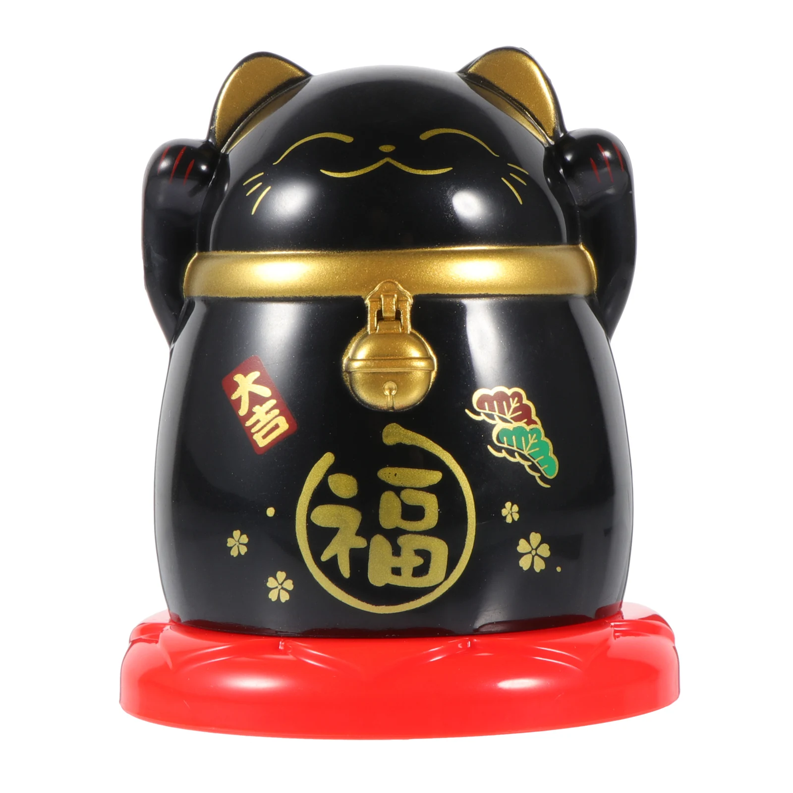 

Plastic Toothpick Holder Cat Design Black Animal Long Lasting Reliable Stylish Decorative Box for Home Hotel Restaurant