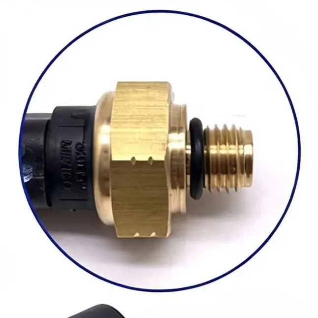 Oil Pressure Switch Sensor 2746721 For Excavator E320D Engine Hydraulic Monitoring Replacement Metal Black Yellow Power Tool Par