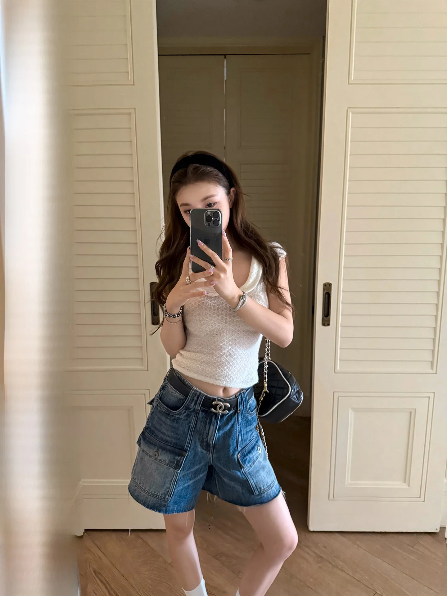 

Джинсовые рабочие шорты Waed с прямым кроем, хлопковые, повседневные, свободного кроя, без эластана, китайский бренд