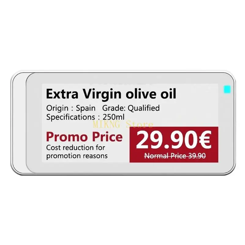 Retail Small Labels Screen Wireless Update IP65 ABS Waterproof Dustproof Labels Best Sale
