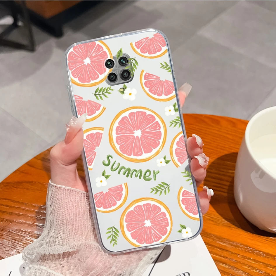 Phone Case For Xiaomi Redmi Note 9 Pro Max 9S Cover Fashion Love Heart Matte Transparent Silicone For Redmi Note 9 S 9Pro Fundas