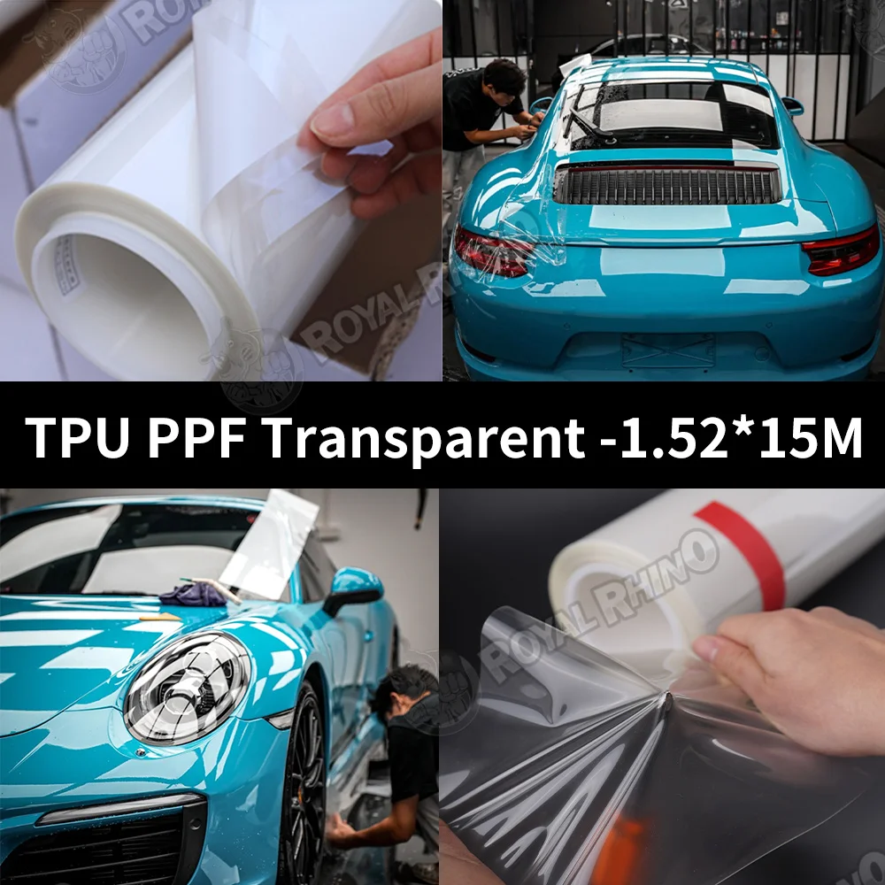 8 Years Warranty Ultra Glossy 8.5Mil TPU PPF Film Transparent Car Body Paint Protection Thermoplastic Polyurethane Film 1.52*15M