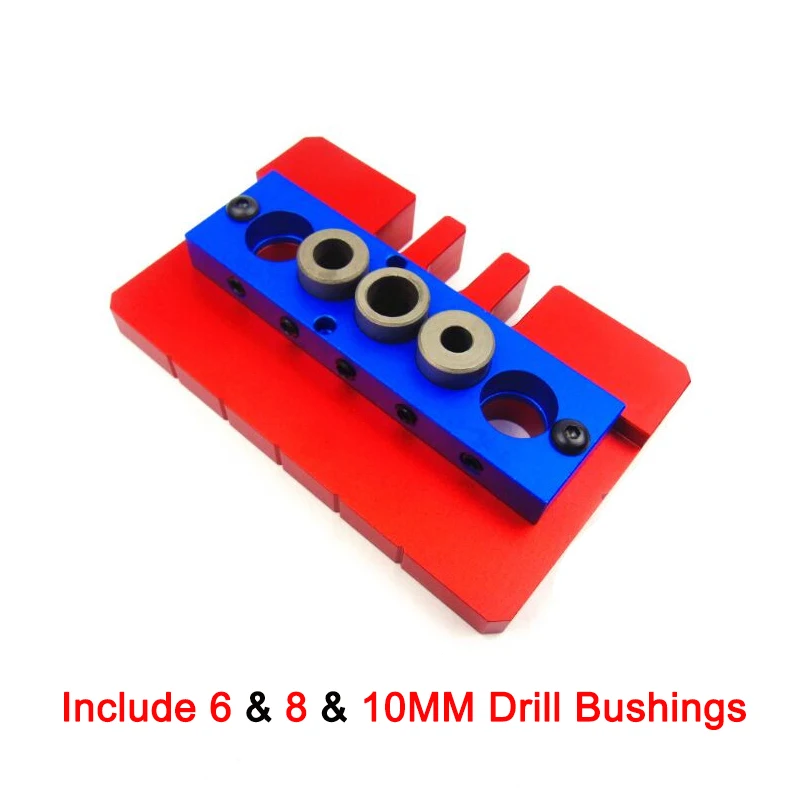 Durable Woodworking Positioning Drilling Hole Punch Dowelling Jig Locator Tenon Hole Punchers Woodworking Tools