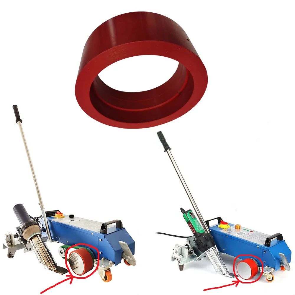 المطاط الدائري الأسطوانة المطاطية لآلة لحام الهواء الساخن LIUDU PVC TPO PE