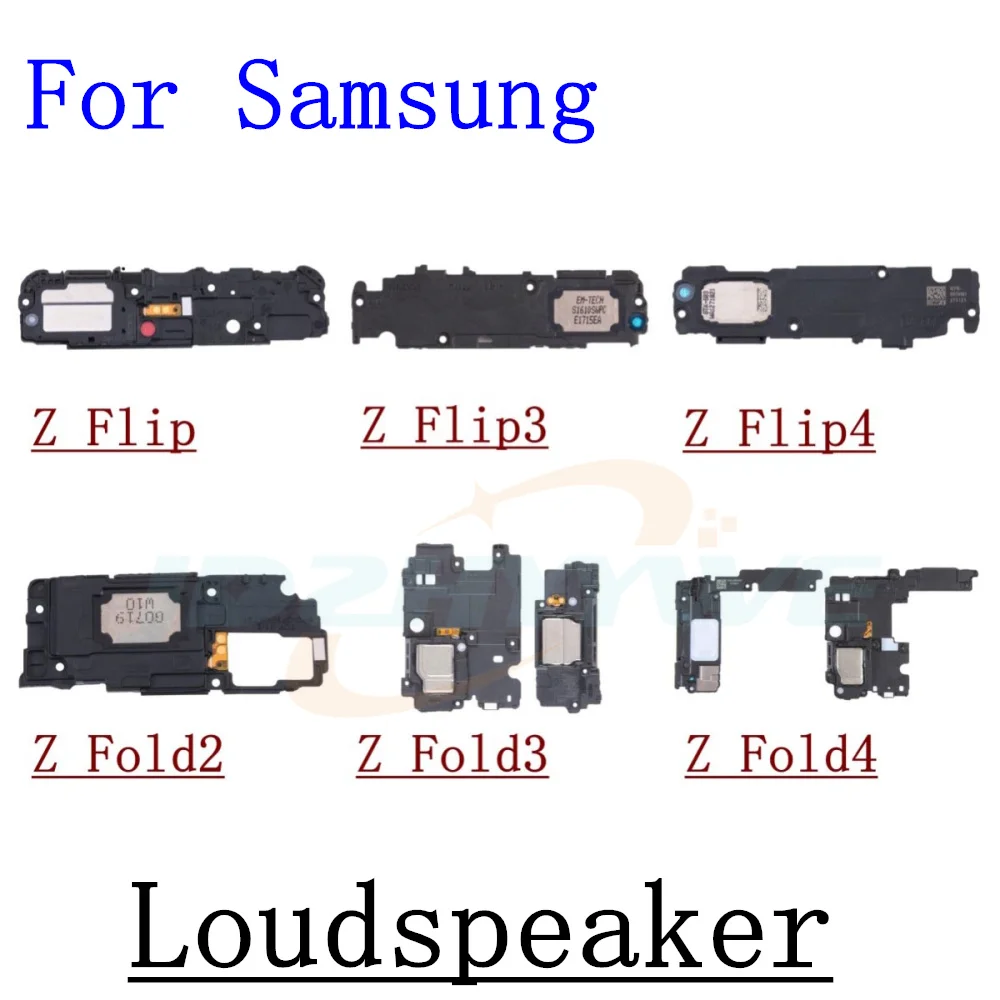 Loud Speaker Buzzer Ringer Loudspeaker For Samsung Galaxy Z Fold Fold2 Fold3 Fold4 Fold5 Flip 2 3 4 Flip3 Flip4 5G