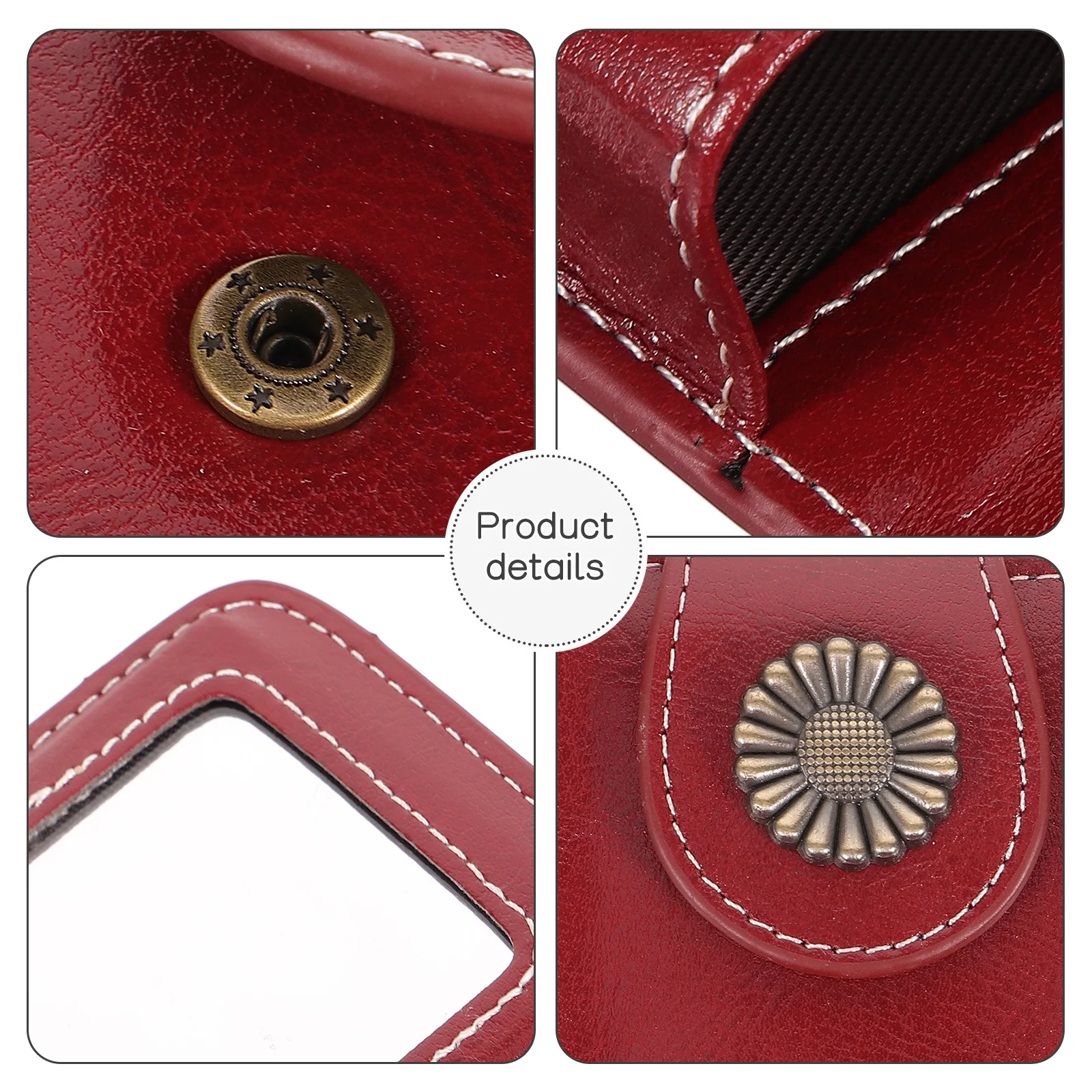 

Lipstick Pouch Compact Lightweight With Mirror Portable Organizer For Women Travel Hiking Camping Party Purse