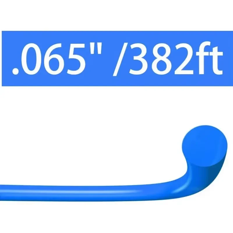 Linea per tagliaerba rotonda da 15 m di 1,3 mm/1,6 mm/2,0 mm di diametro. La linea per erba in nylon si adatta alla maggior parte dei tipi di accessori per attrezzi da giardino