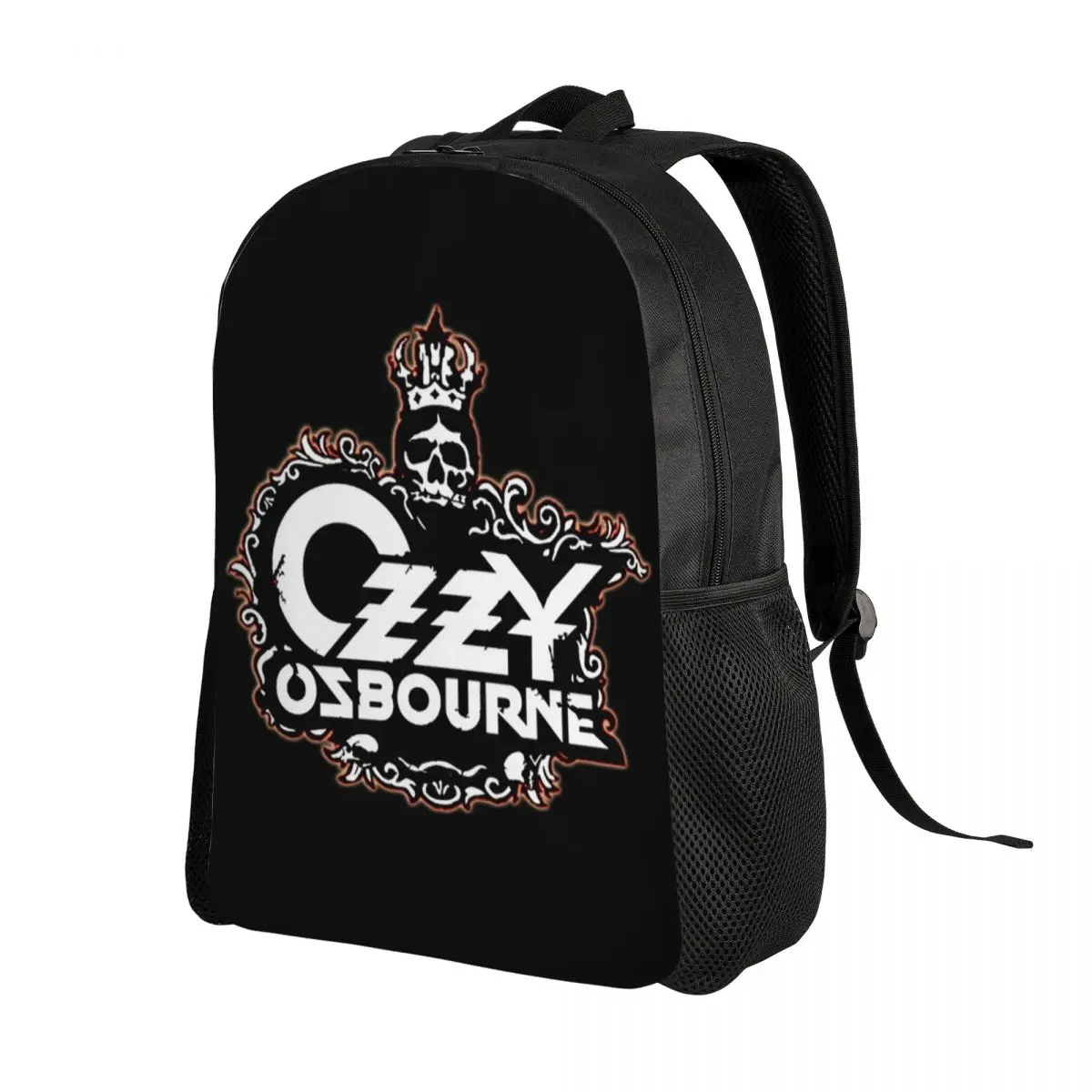 

Ozzy Osbourne Glam Metal Hard Rock Travel Backpack Women Men School Laptop Bookbag College Student Daypack Bags