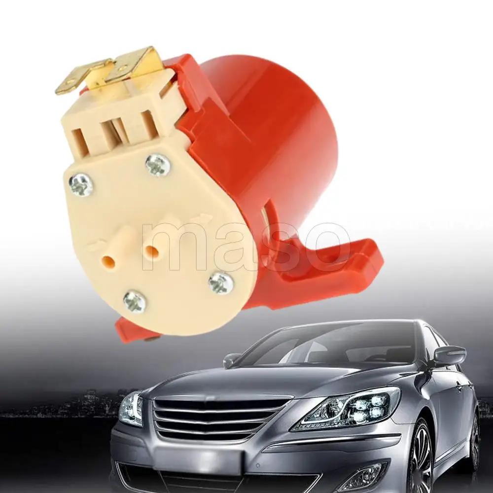 Bomba lavadora de para-brisa, 12v, universal, limpador de para-brisa, motor para carro, van, ônibus, caminhão, bomba lavadora de para-brisa