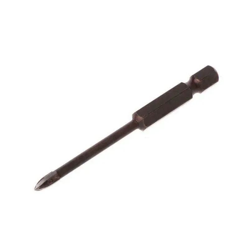 Outils de foret résistants à l'usure, ouvre-trou pour granit d'atelier, tête de lance, pierre, 4 arêtes de coupe, bois, accessoires