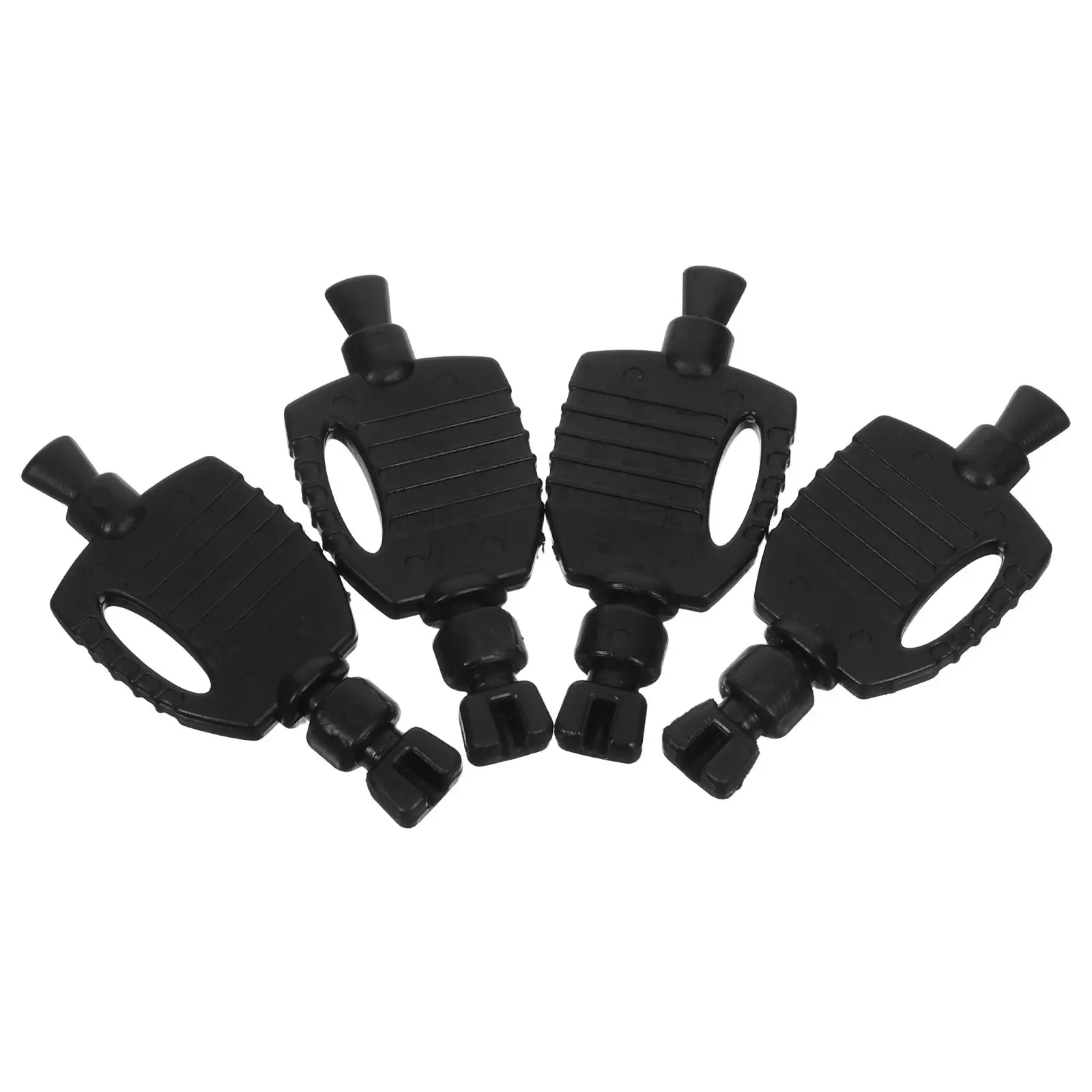4Pcs Keys for Mouse Stations Precision Engineered Plastic Accessory Key for Secure Fast Opening Closing of Mice Bait Boxes
