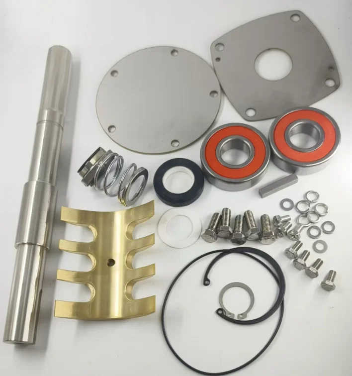 Repair kit  for cooling pump KOSHIN MF - 50S  include shaft  cam  bearing cover  Mechanical seal  jump ring