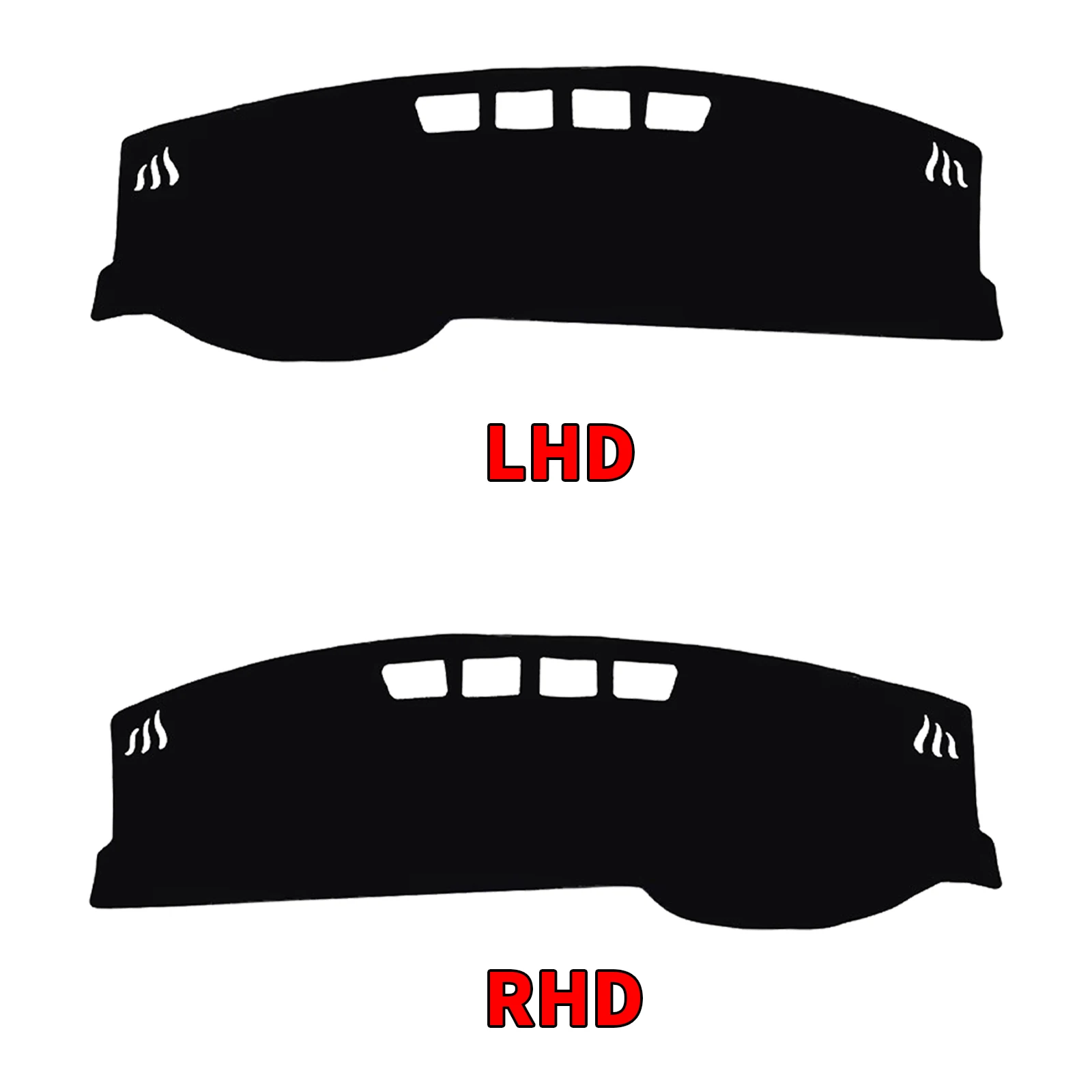 for Audi A6 2023-2019 C8 (Fit for Without HUD) High Quality Dashboard Cover Dashmat Sunshade Anti‑UV Protector Dash Mat Pad
