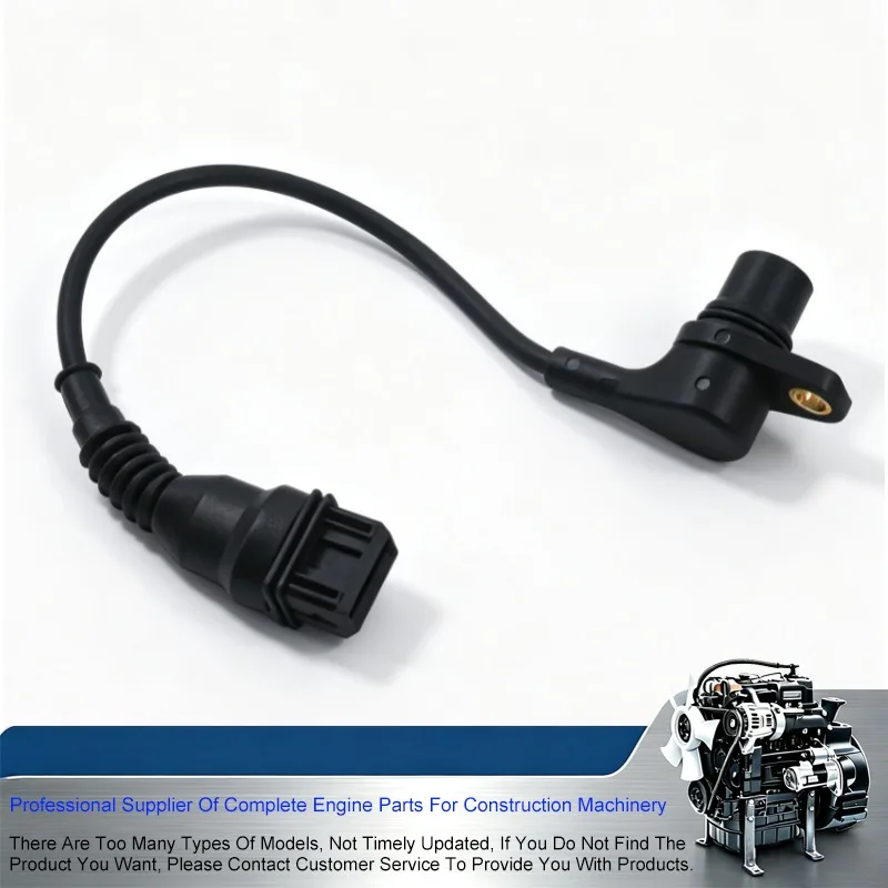 VOE20482772 20482772 Crankshaft Speed Sensor For Volvo Engine D6D D6E D7D D7E Excavator EW205D EW200B EW180B EW160B EW145B 4
